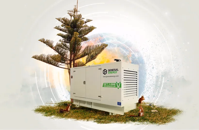 Grupo electrógeno StageV de Genesal Energy