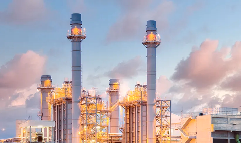 Imagen de industria con sistema de conmutación
